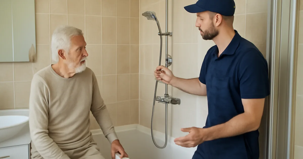 Remplacement Baignoire Douche Senior